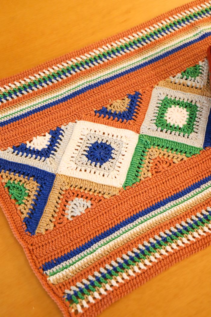 Trilho de Mesa Losangos